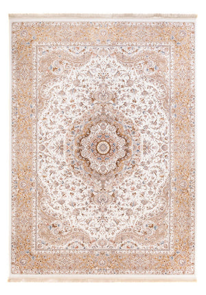 Orientalsk vævet tæppe - 350 x 250 cm - beige