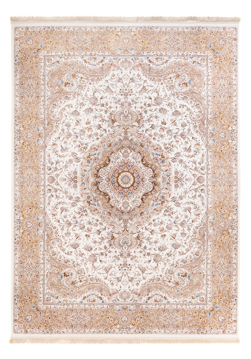 Orientalsk vævet tæppe - 350 x 250 cm - beige