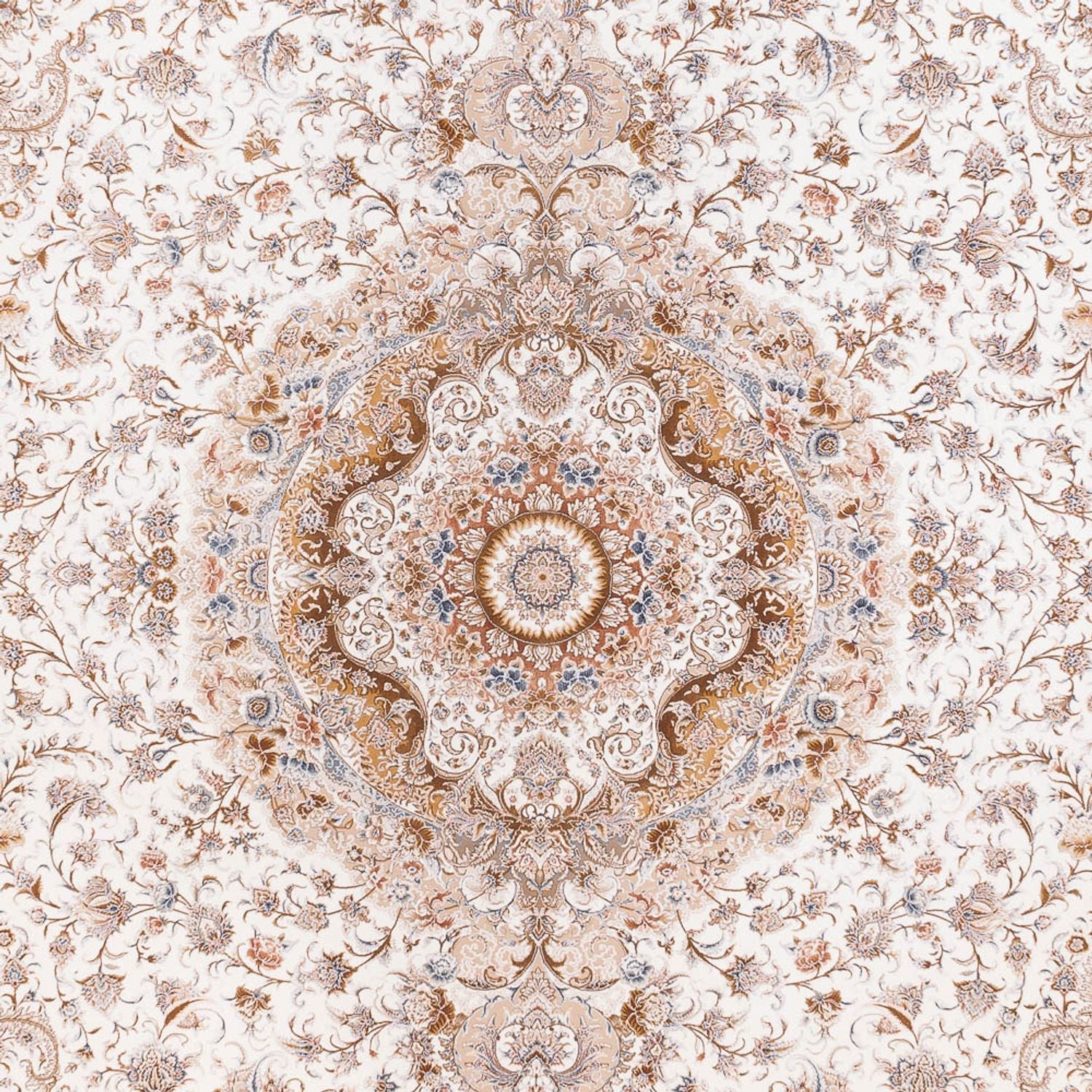Orientalsk vævet tæppe - 350 x 250 cm - beige
