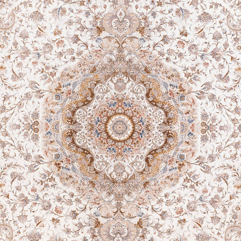 Orientalsk vævet tæppe - 350 x 250 cm - beige