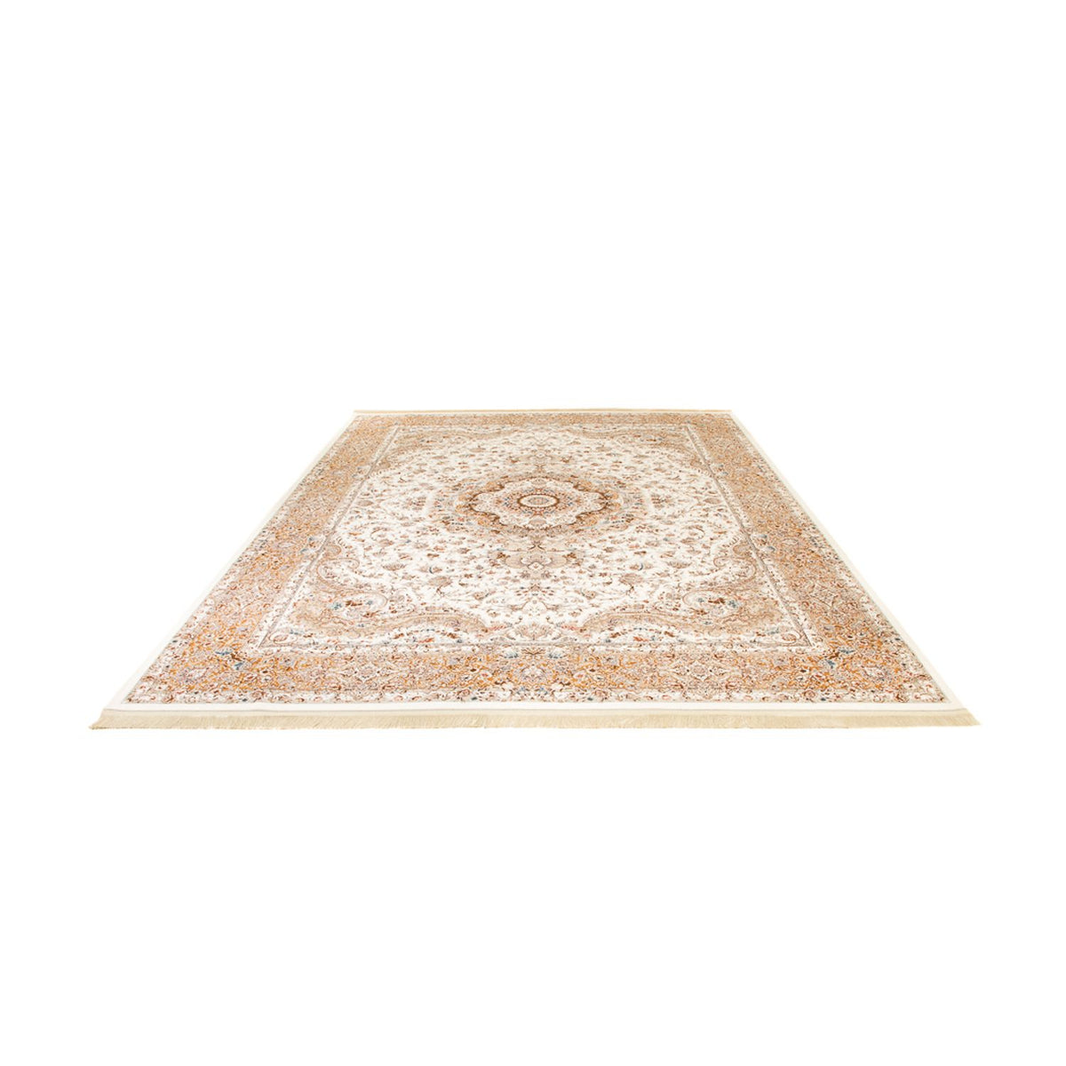 Orientalsk vævet tæppe - 350 x 250 cm - beige