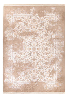 Orientalsk vævet tæppe - 350 x 250 cm - beige