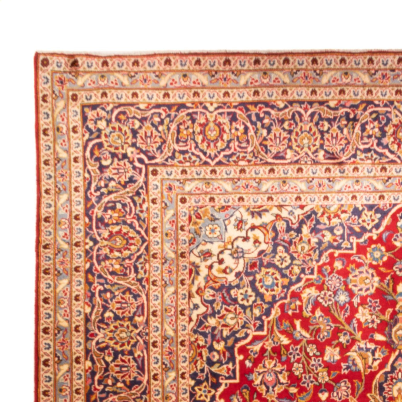 Kashan Tæppe 368x246cm - Persisk tæppe