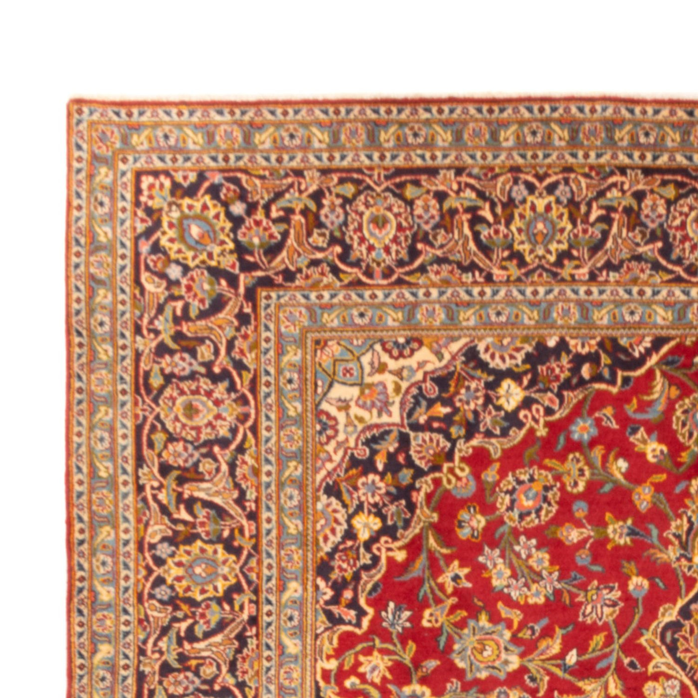 Kashan Tæppe 350x242cm - Persisk tæppe