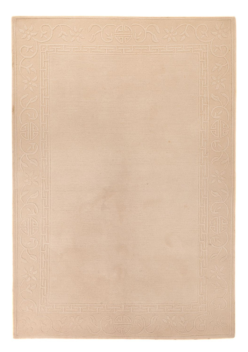 Uldtæppe - 201 x 144 cm - beige