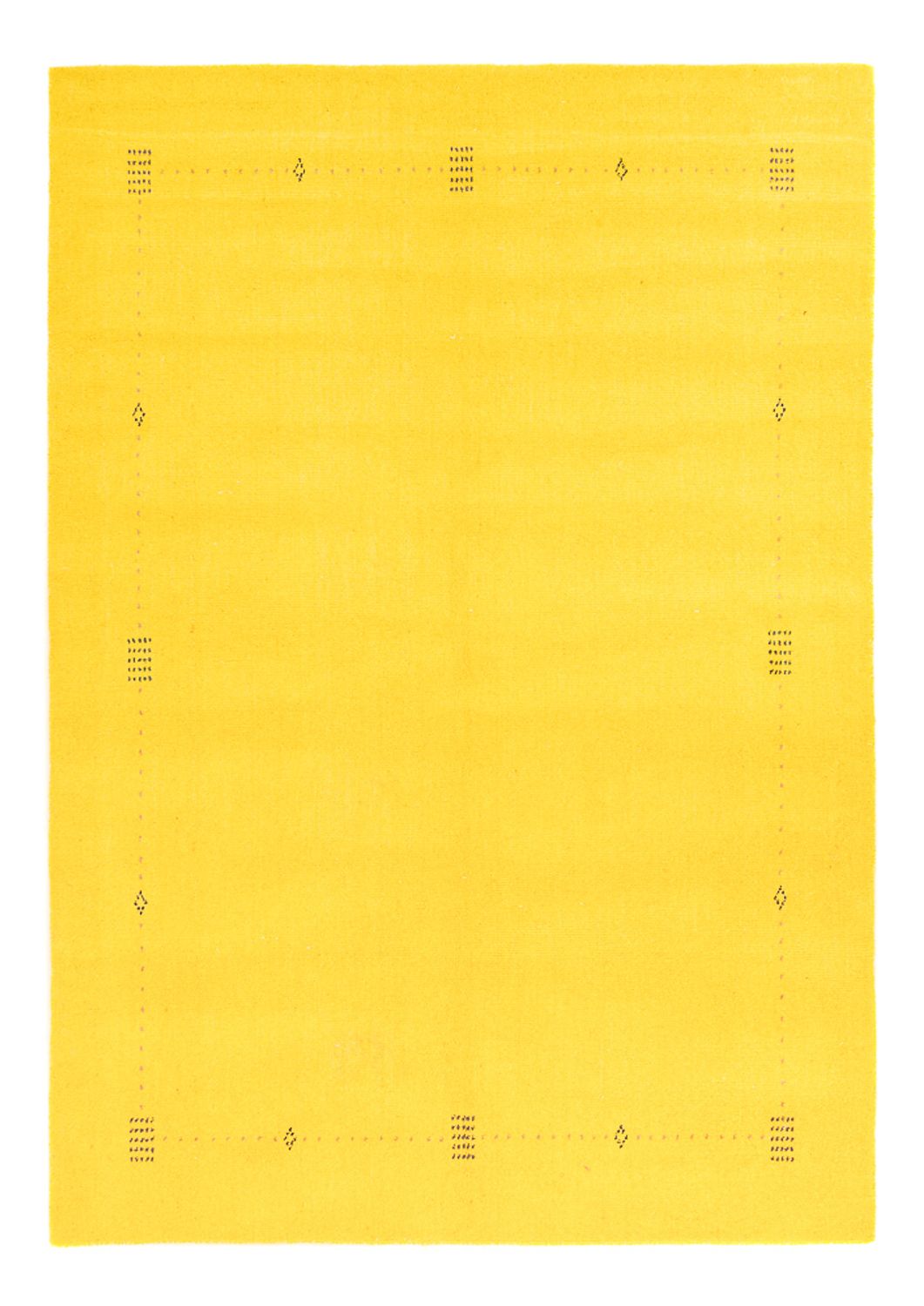 Gabbeh-tæppe - Softy - 227 x 164 cm - gul
