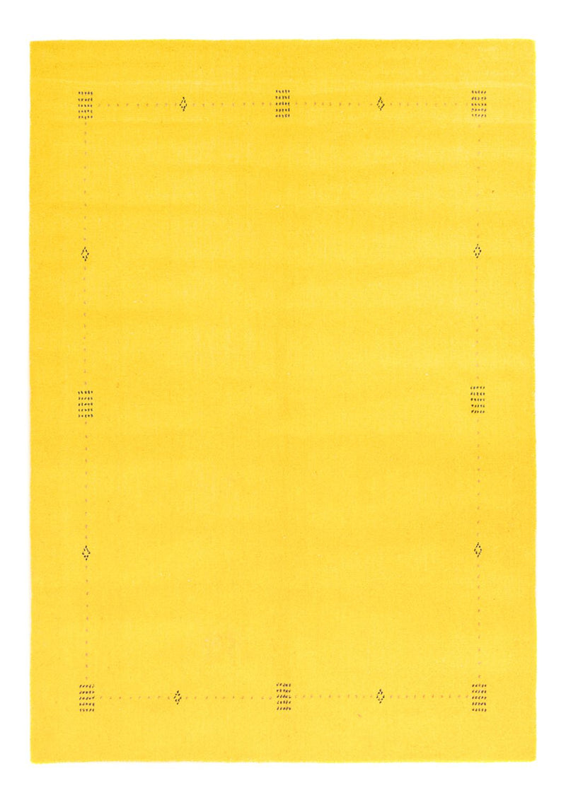 Gabbeh-tæppe - Softy - 227 x 164 cm - gul