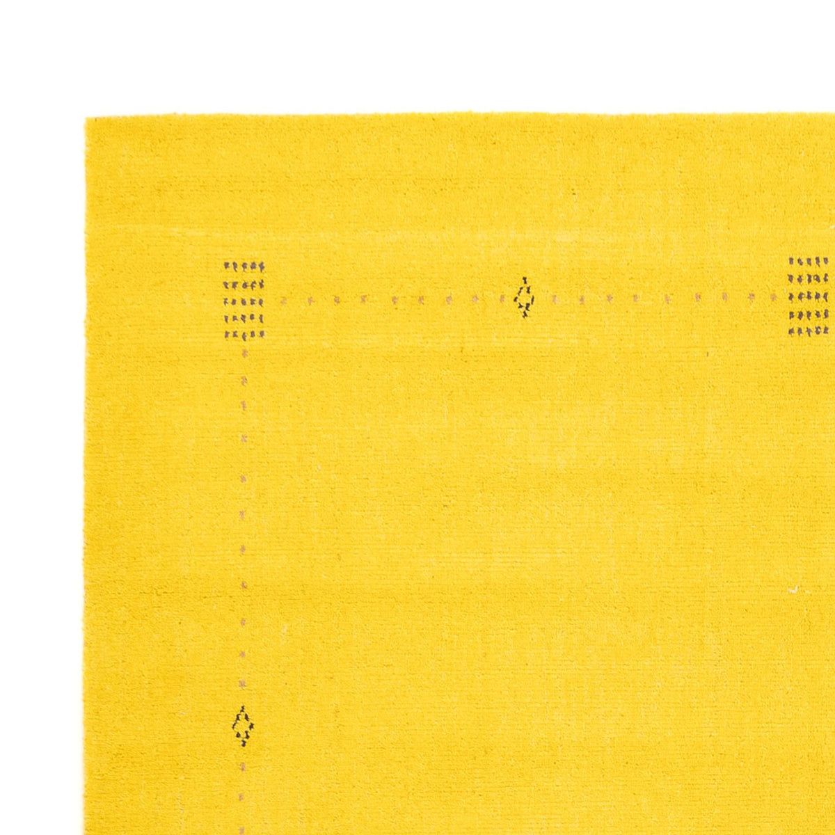 Gabbeh-tæppe - Softy - 227 x 164 cm - gul