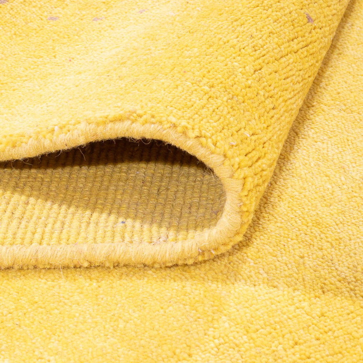 Gabbeh-tæppe - Softy - 227 x 164 cm - gul