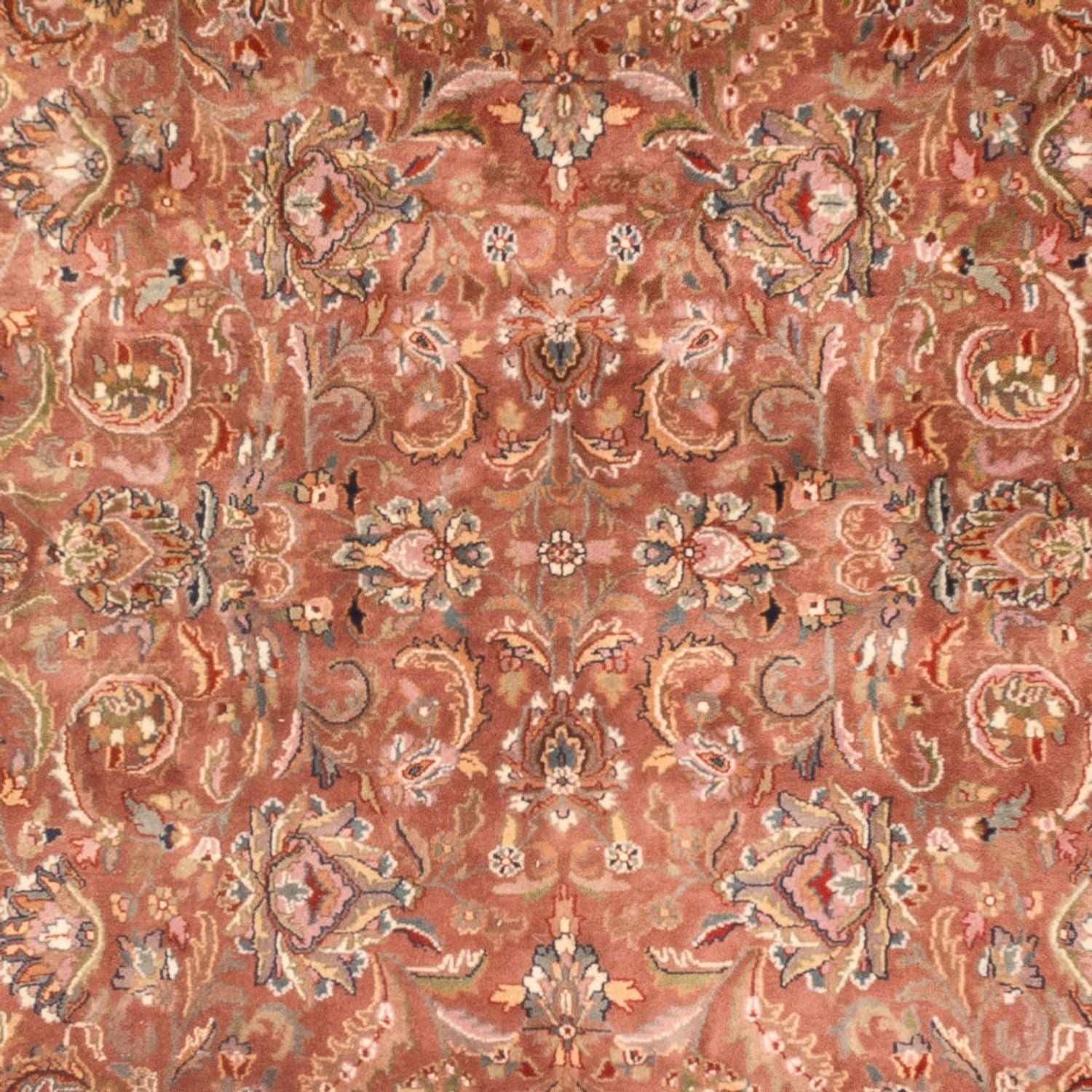Orientalsk tæppe - Indus - 300 x 250 cm - lysrød