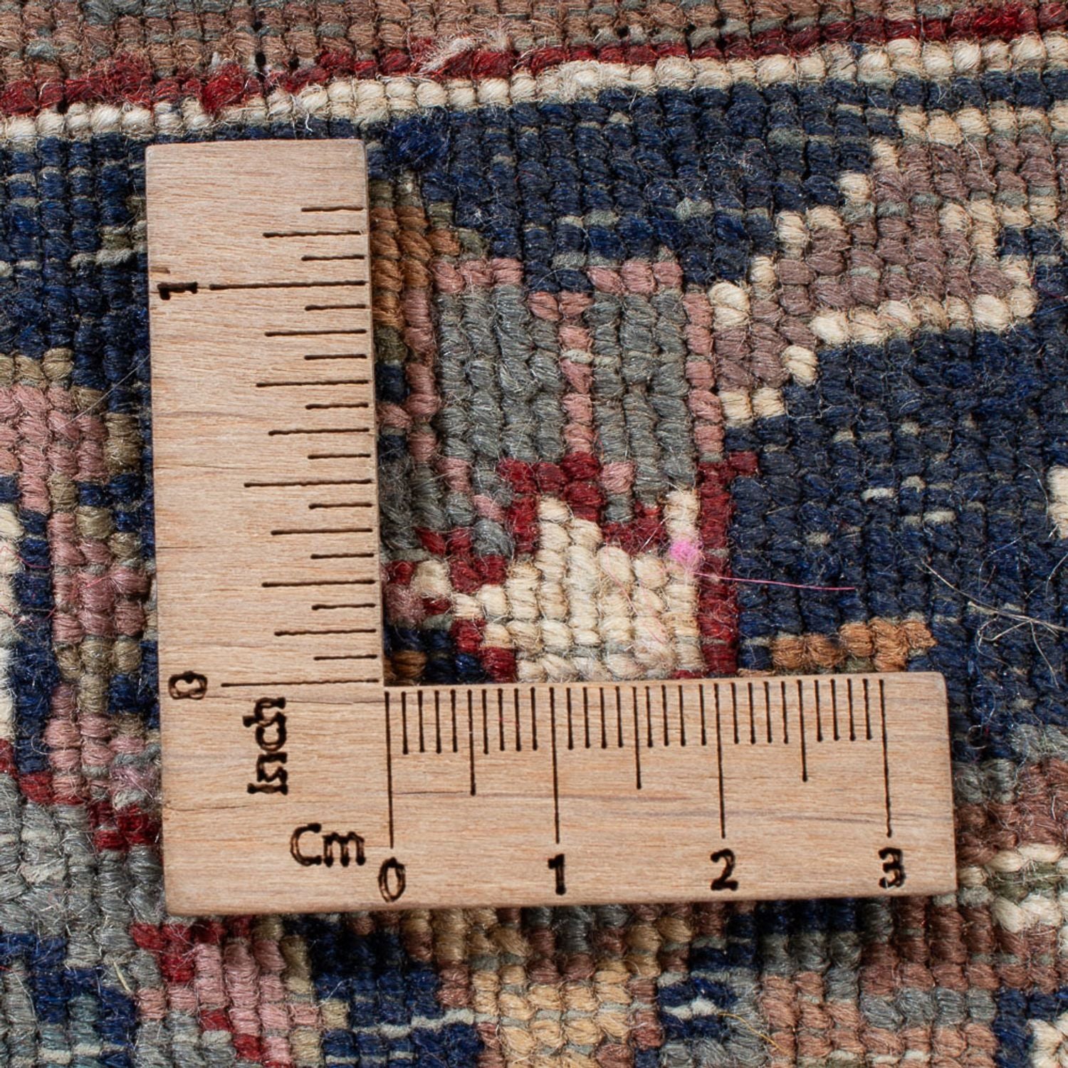 Orientalsk tæppe - Indus - 300 x 250 cm - lysrød