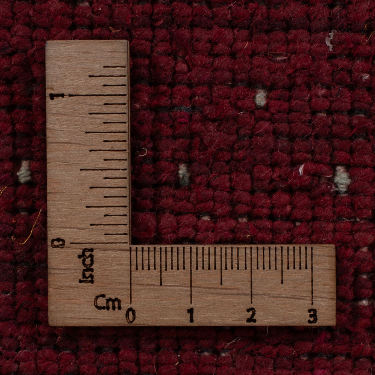 Løber Gabbeh-tæppe - Indus - 300 x 80 cm - rød