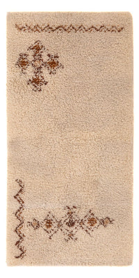Berber tæppe - 143 x 75 cm - beige