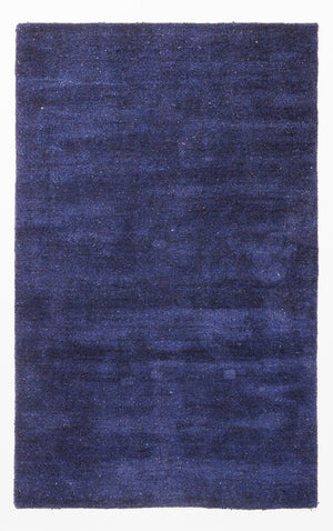 Gabbeh-tæppe - Indus - 150 x 90 cm - mørkeblå