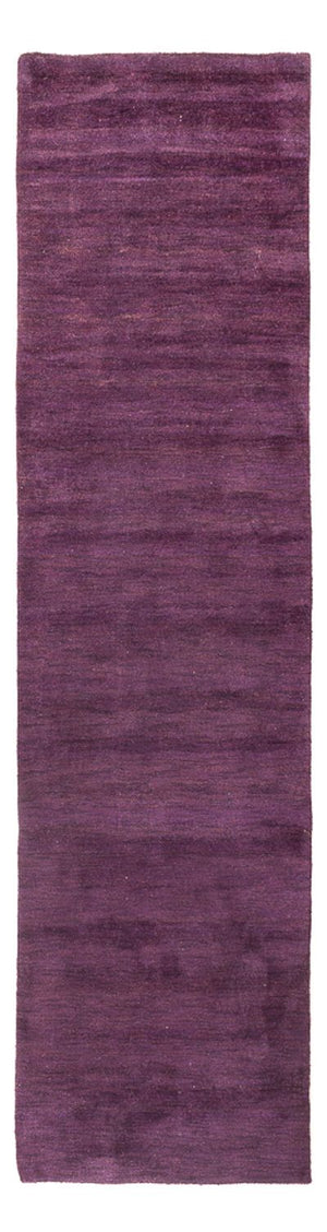 Løber Gabbeh-tæppe - Indus - 300 x 80 cm - lilla