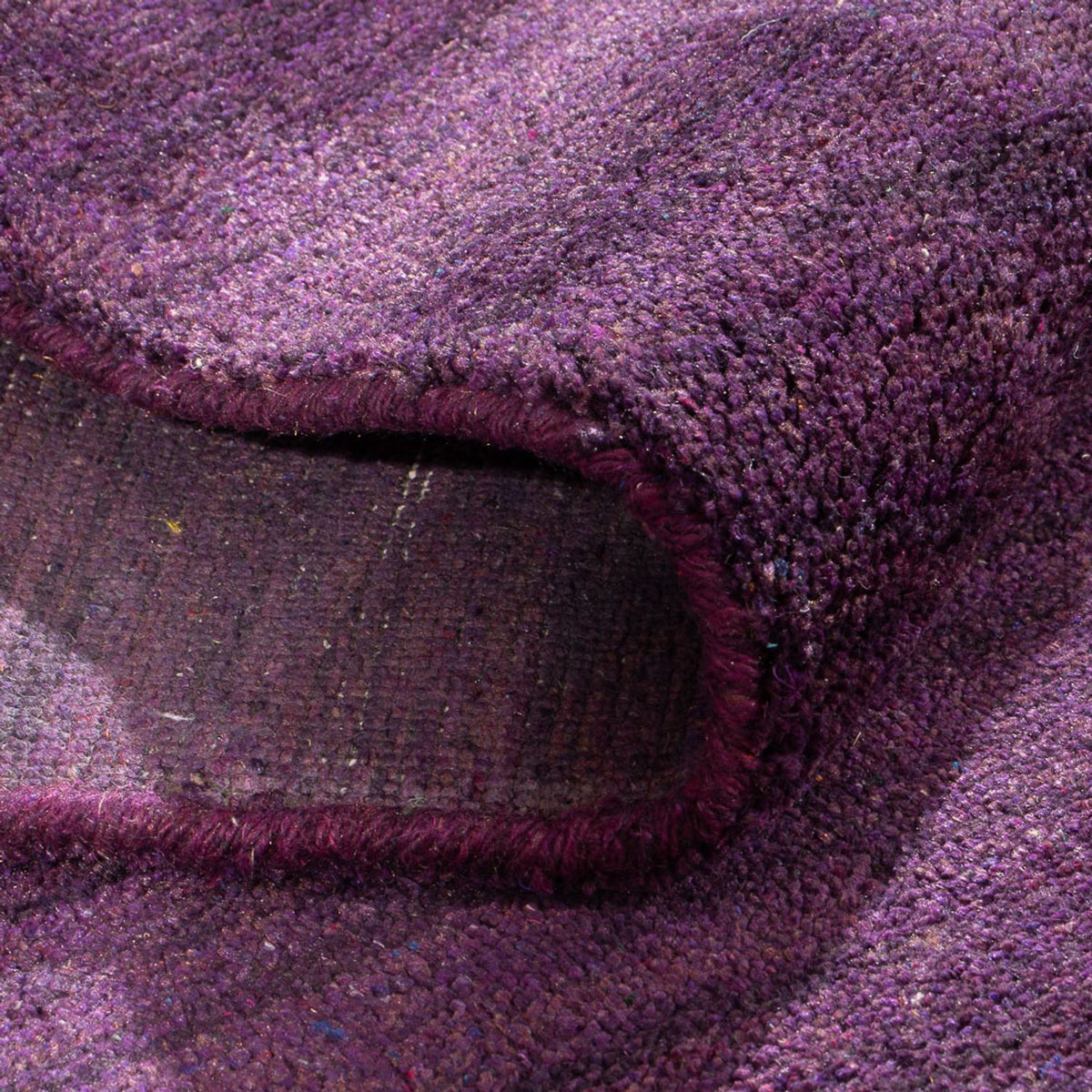 Løber Gabbeh-tæppe - Indus - 300 x 80 cm - lilla