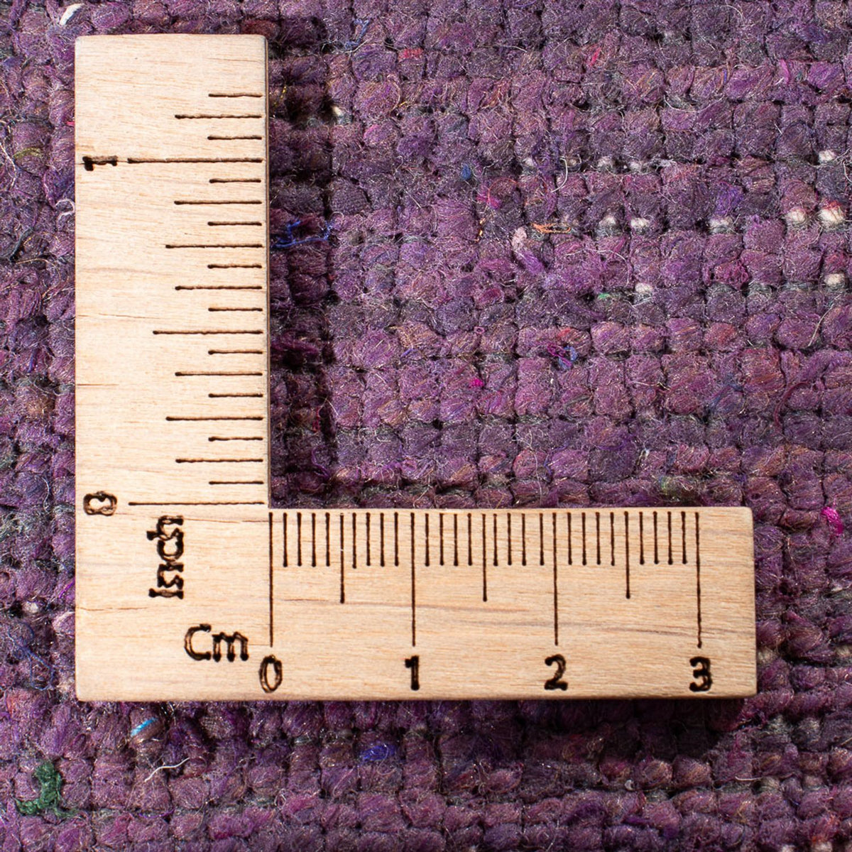 Løber Gabbeh-tæppe - Indus - 300 x 80 cm - lilla