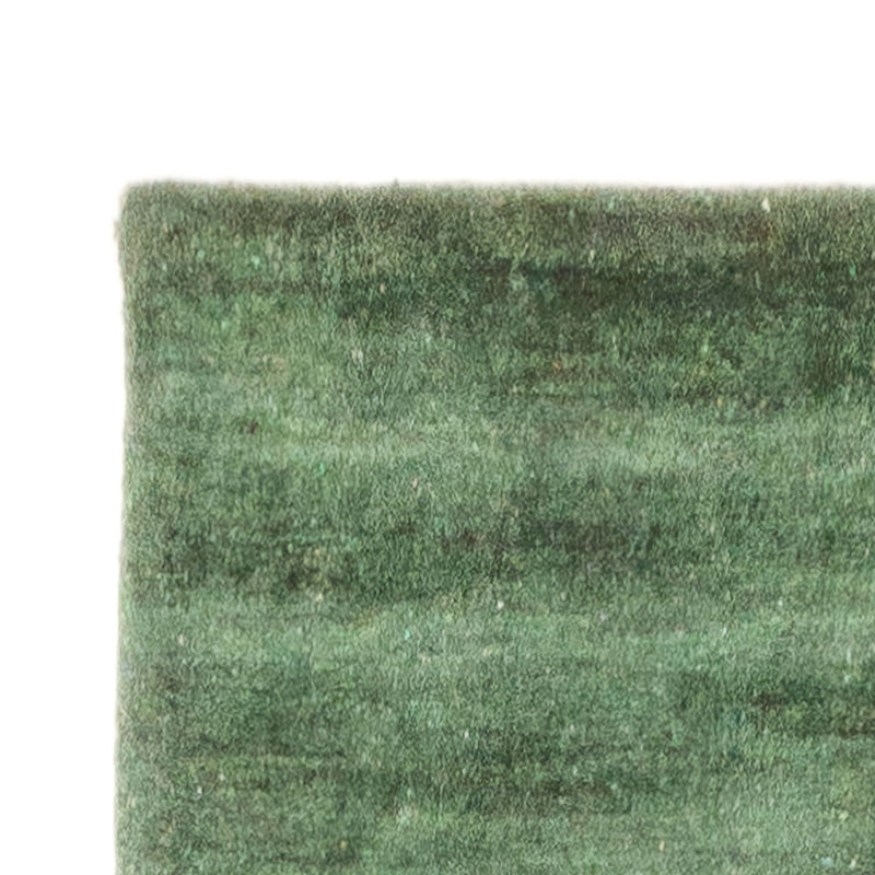 Løber Gabbeh-tæppe - Indus - 300 x 80 cm - grøn