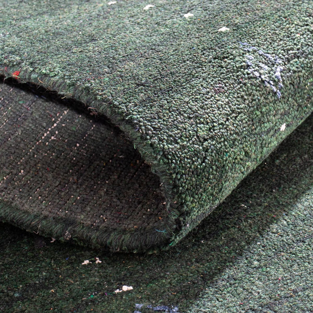 Løber Gabbeh-tæppe - Indus - 300 x 80 cm - grøn