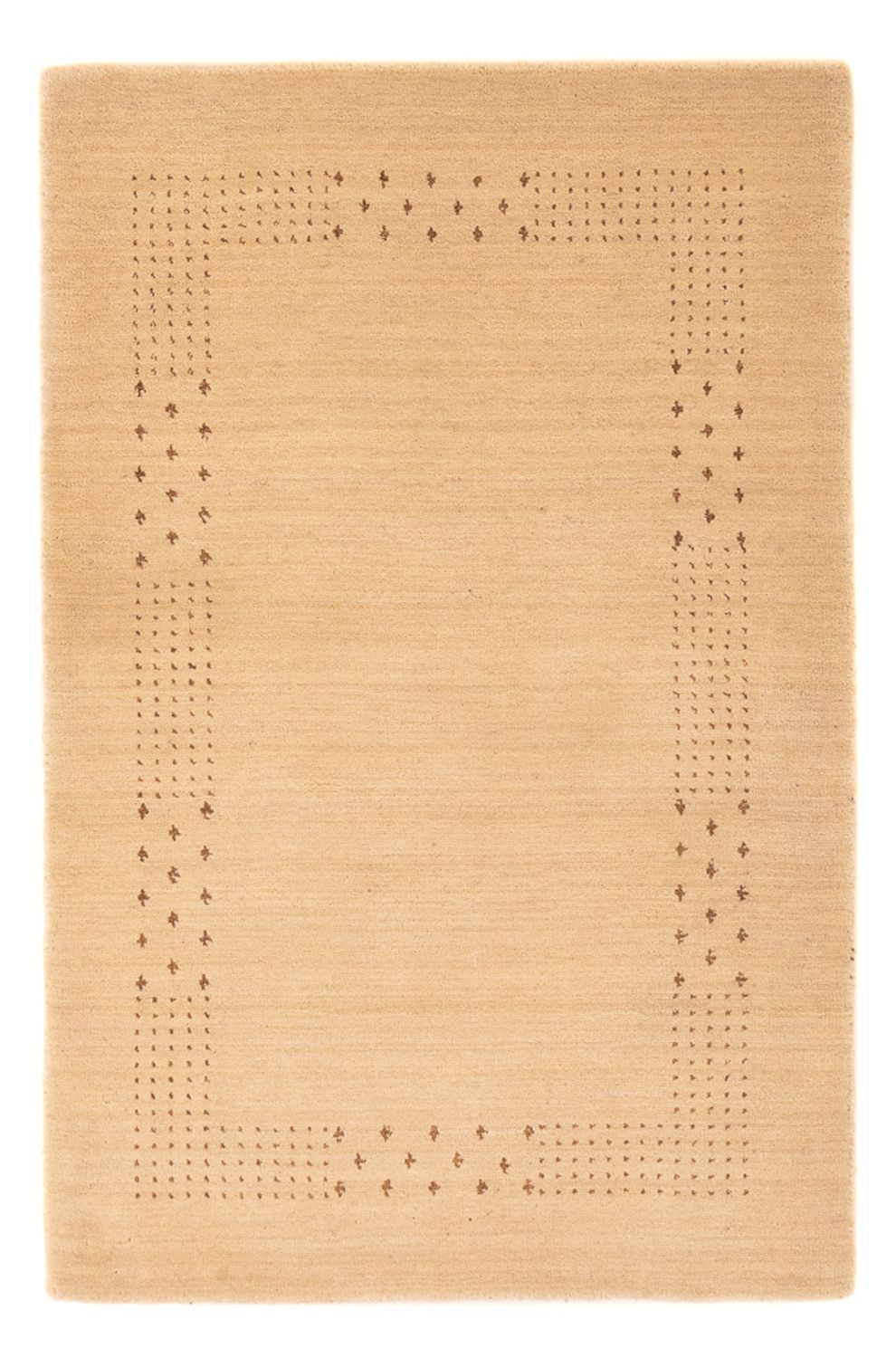 Gabbeh-tæppe - Loribaft Indus - 93 x 63 cm - beige