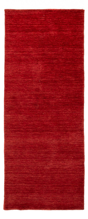 Løber Gabbeh-tæppe - Indus - 200 x 80 cm - rød