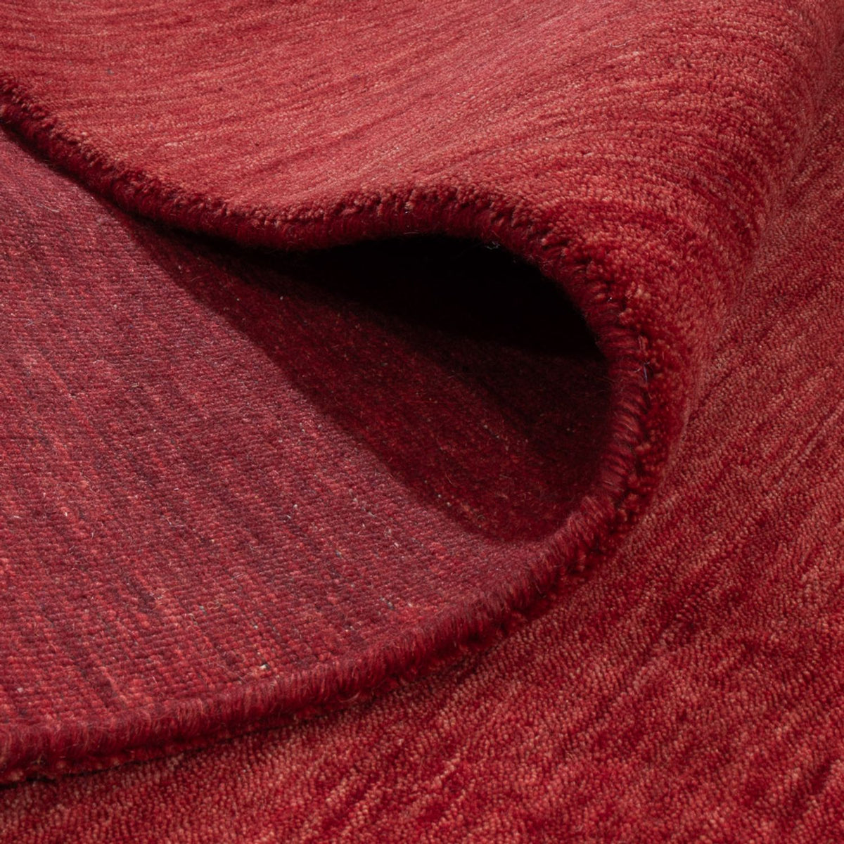 Løber Gabbeh-tæppe - Indus - 200 x 80 cm - rød