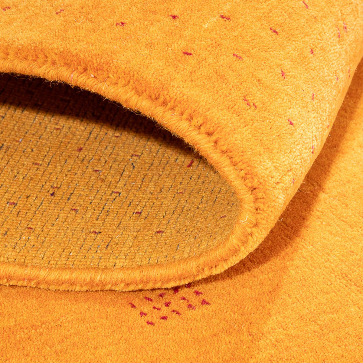 Gabbeh-tæppe - Loribaft Indus - 244 x 180 cm - gul