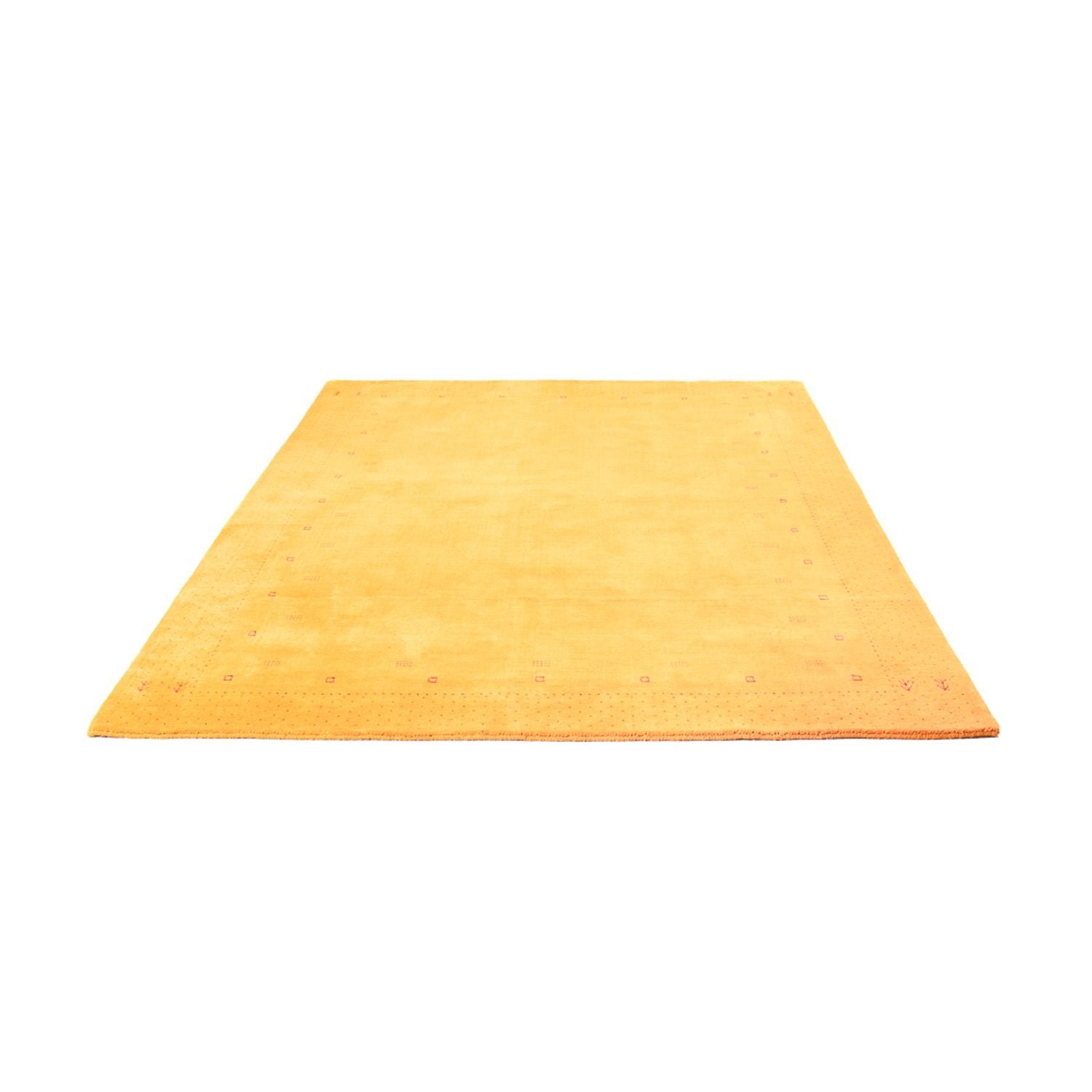 Gabbeh-tæppe - Loribaft Indus - 244 x 180 cm - gul
