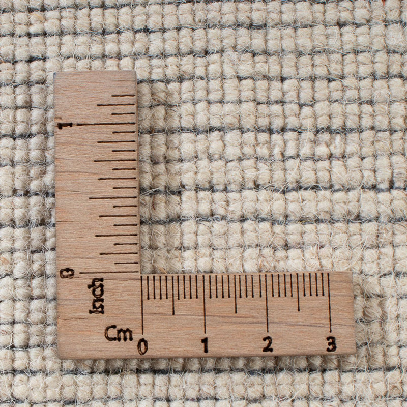 Gabbeh-tæppe - Loribaft Indus firkantet  - 200 x 200 cm - beige