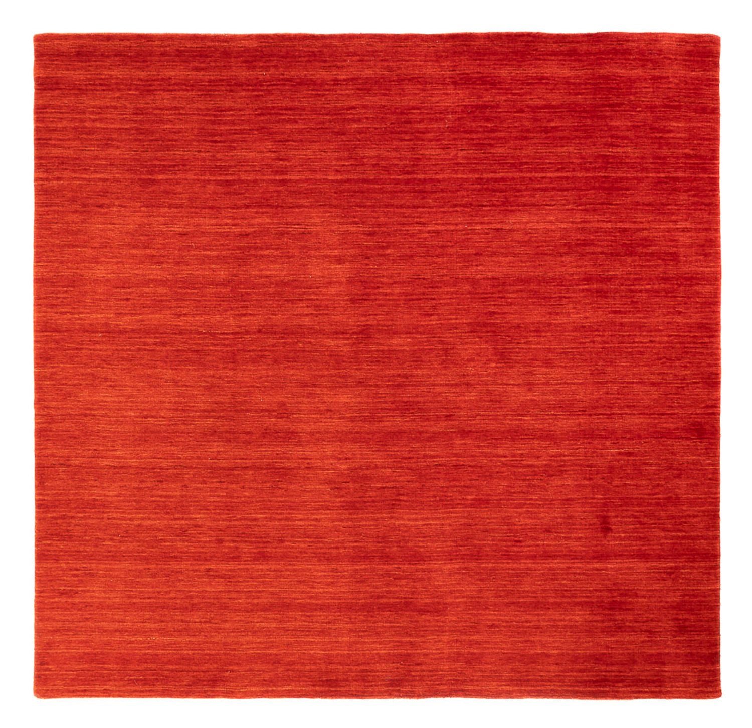 Gabbeh-tæppe - Loribaft Indus firkantet  - 200 x 200 cm - rød