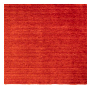 Gabbeh-tæppe - Loribaft Indus firkantet  - 200 x 200 cm - rød