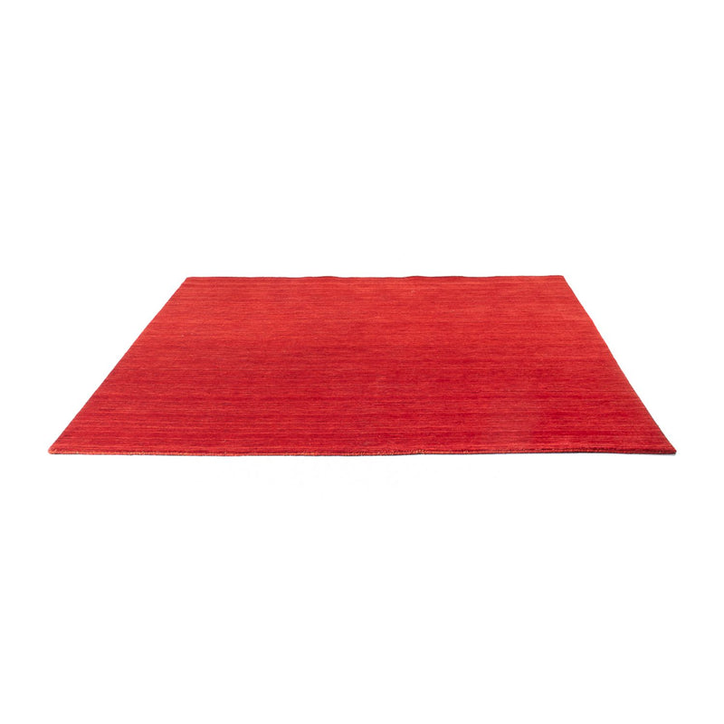 Gabbeh-tæppe - Loribaft Indus firkantet  - 200 x 200 cm - rød