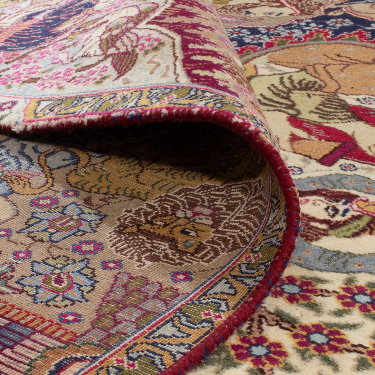 Persisk tæppe - Classic - 390 x 235 cm - flerfarvet