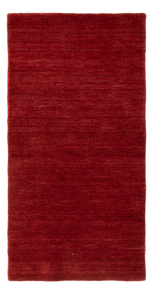 Gabbeh-tæppe - Indus - 140 x 70 cm - mørkerød