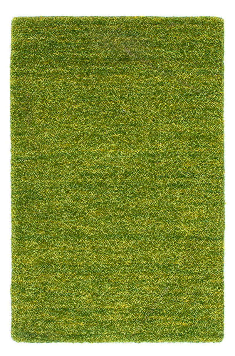 Gabbeh-tæppe - Softy - 60 x 40 cm - grøn