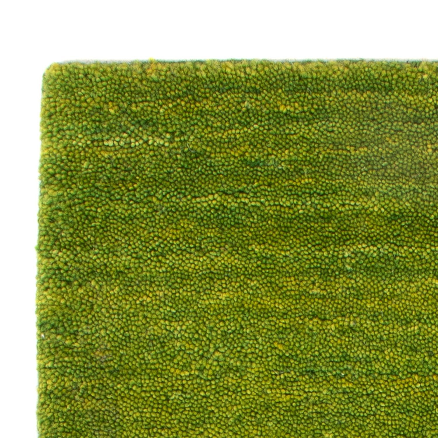 Gabbeh-tæppe - Softy - 60 x 40 cm - grøn