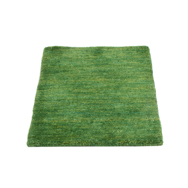 Gabbeh-tæppe - Indus - 60 x 40 cm - grøn