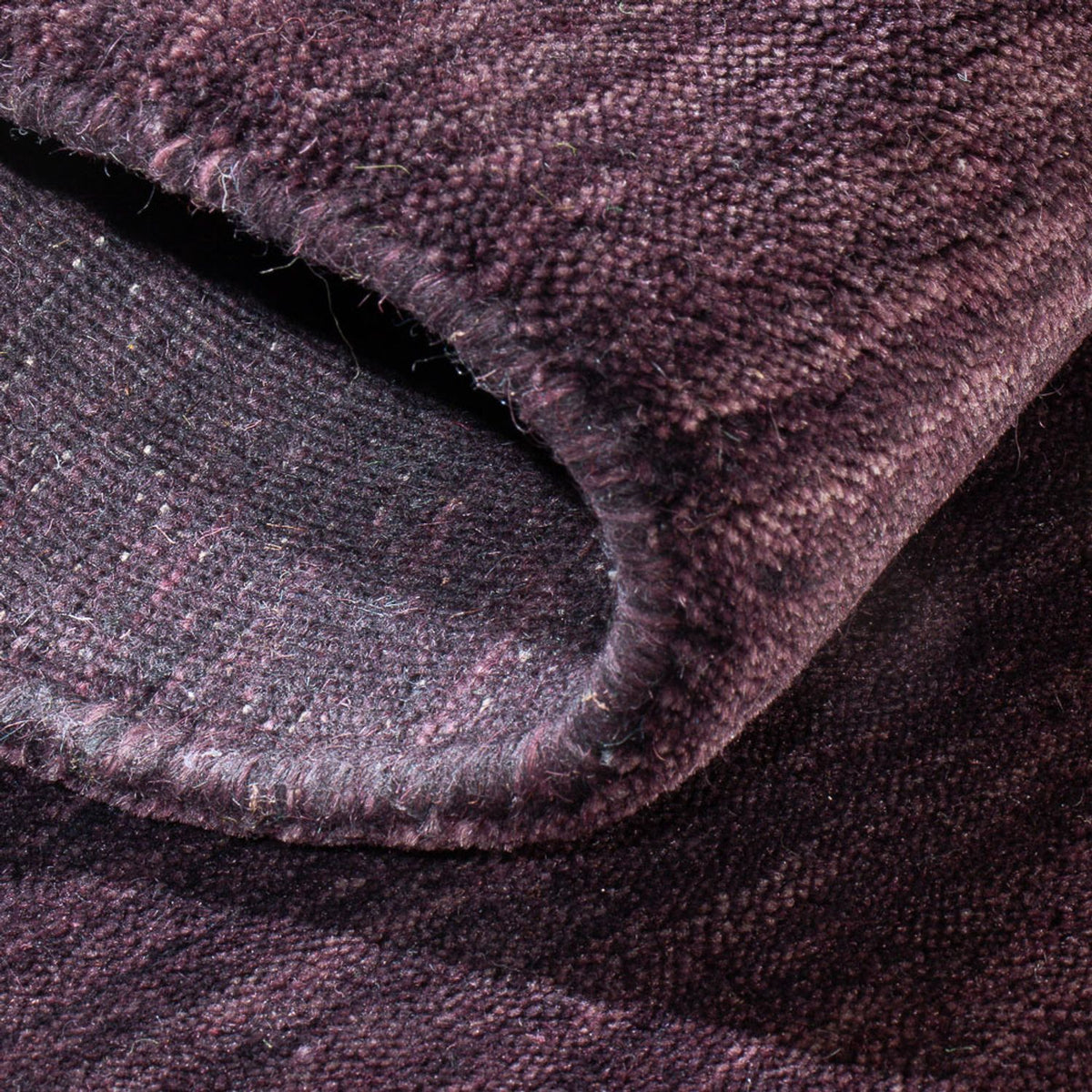 Gabbeh Tæppe - Loribaft Softy - 90 x 60 cm - lilla