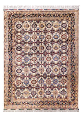 Afghansk tæppe - 405 x 295 cm - lys beige