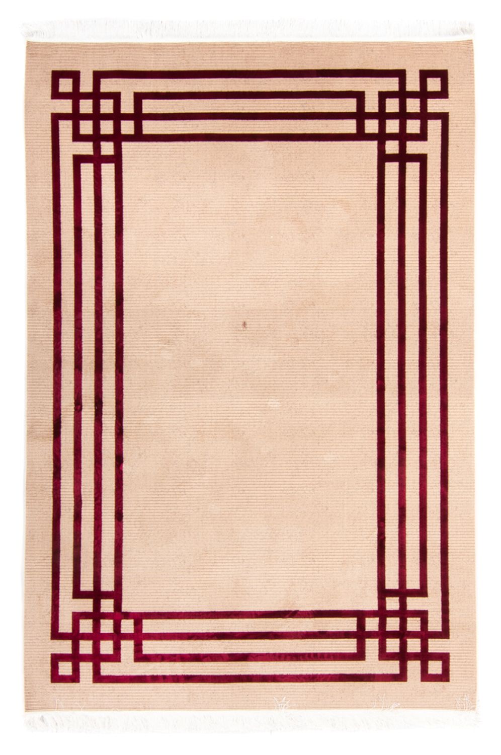 Designer tæppe - 225 x 150 cm - beige