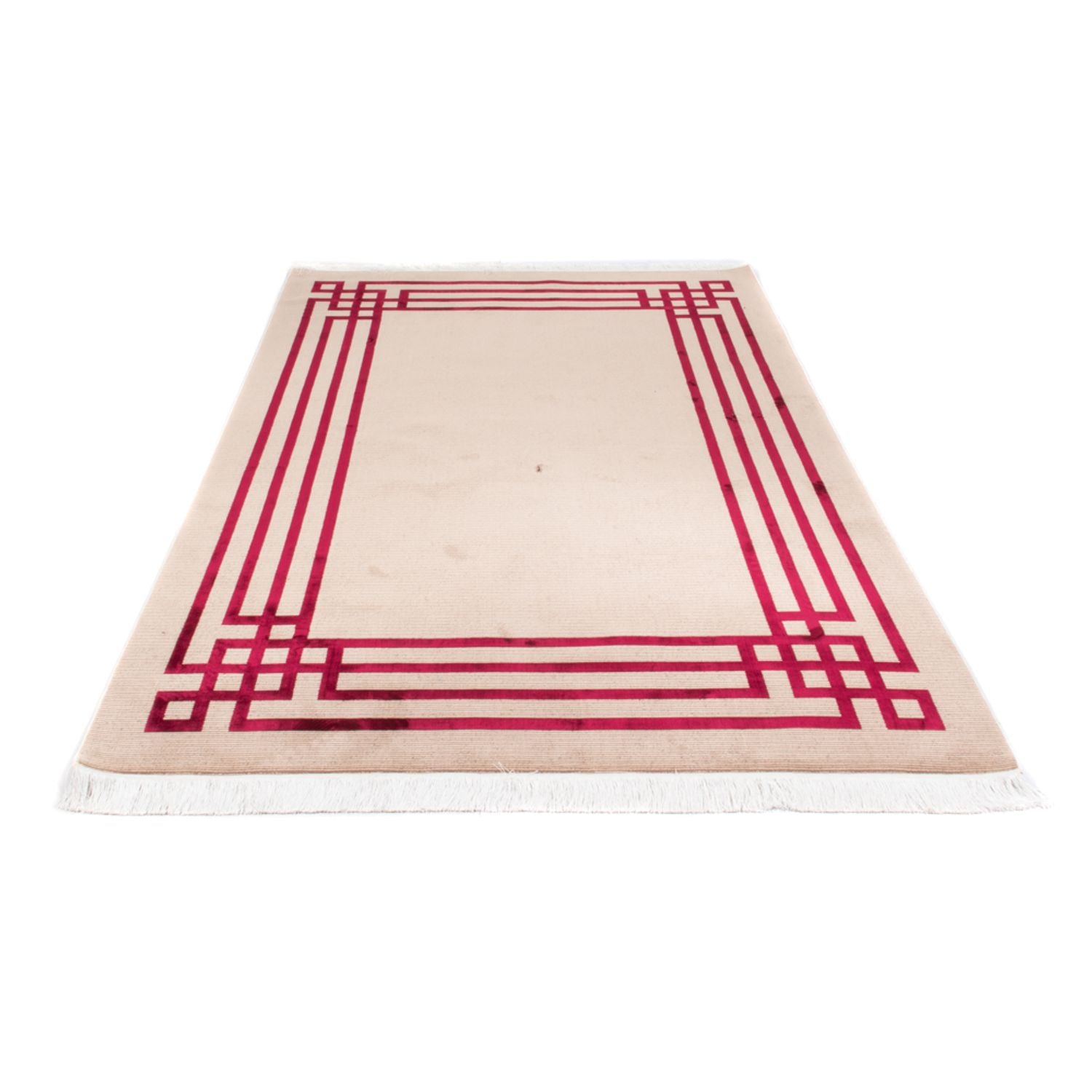 Designer tæppe - 225 x 150 cm - beige