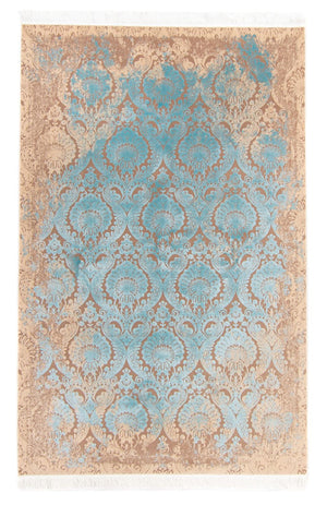 Designer tæppe - 225 x 150 cm - turkis