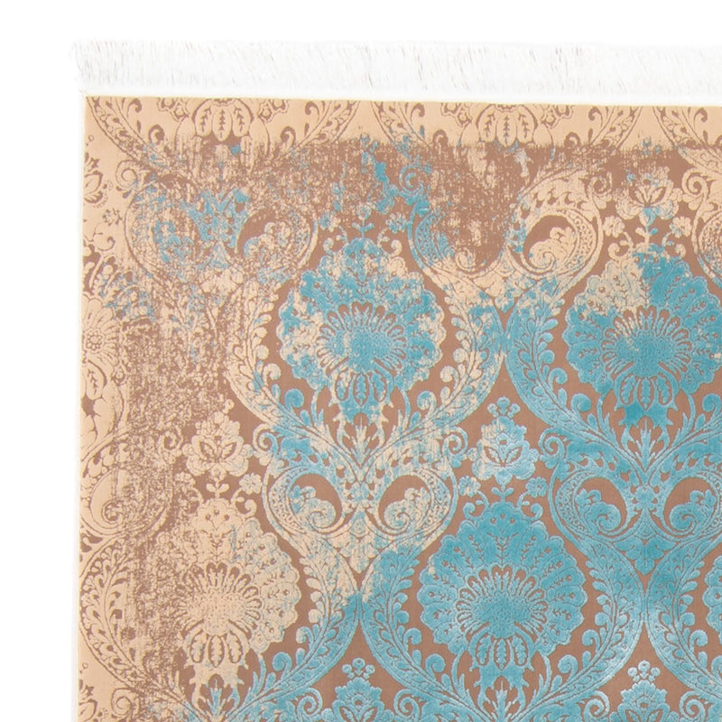 Designer tæppe - 225 x 150 cm - turkis
