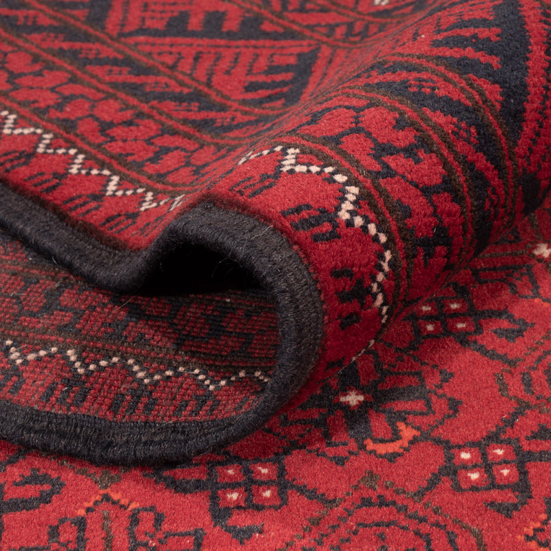 Afghansk tæppe - Bukhara - 294 x 195 cm - rød