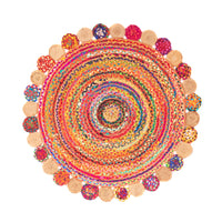 Jutemåtte - 200 x 140 cm - natur