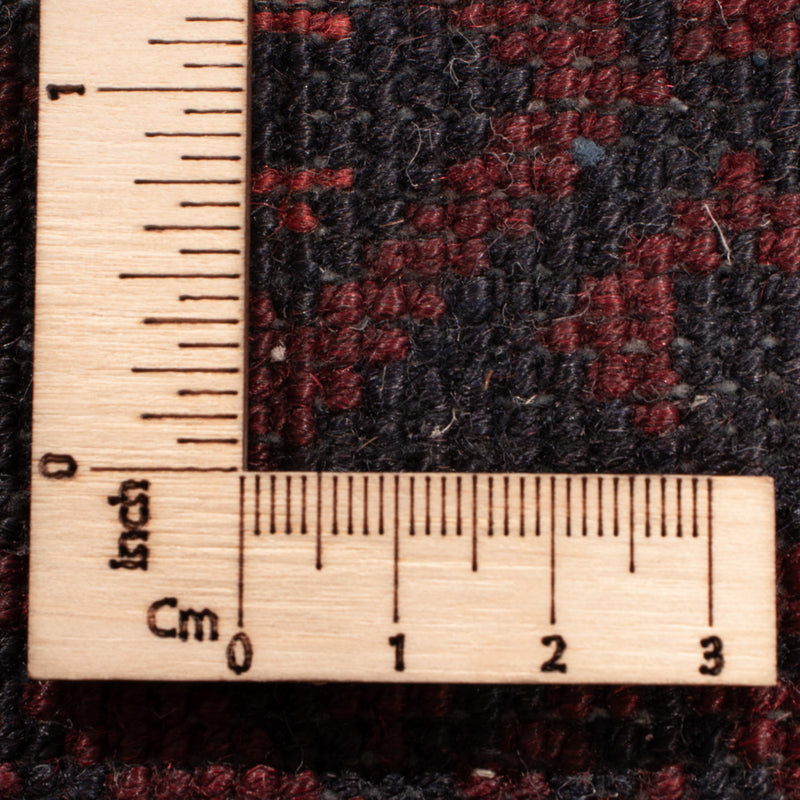 Løber Afghansk tæppe - 293 x 78 cm - rød