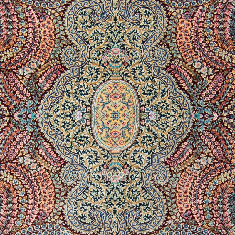 Persisk tæppe - Ghom - 300 x 200 cm - flerfarvet