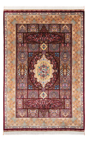 Persisk tæppe - Ghom - 300 x 200 cm - rød
