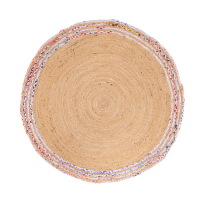 Jutemåtte - 200 x 140 cm - natur