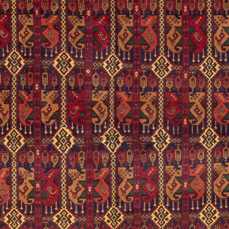 Afghansk tæppe - 353 x 254 cm - rust